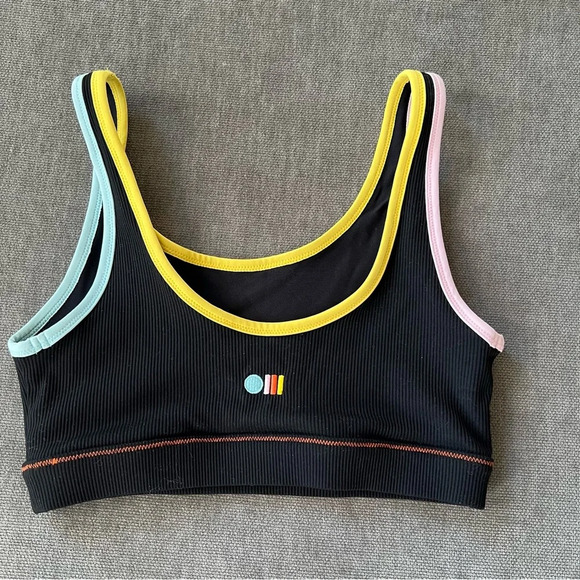 Solid & Striped High Tide Ribbed Sports Bra XS - Picture 3 of 4